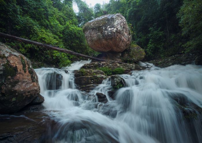 Scenic views along Clover Hill Trail in Macquarie Pass National Park, Macquarie Pass, 