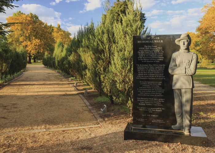 Anzac Park Memorial Walk, Glen Innes 