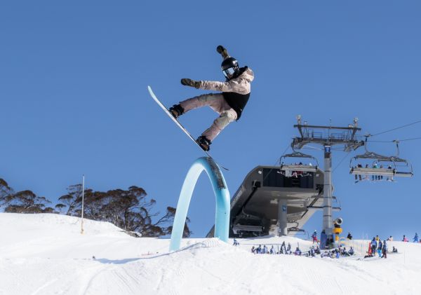 Terrain Park at Perisher - Kosciuszko National Park - Snowy Mountains