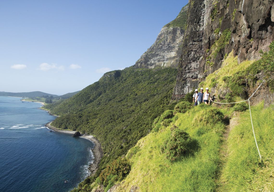 Hiking to Mount Gower on Lord Howe Island, Australia