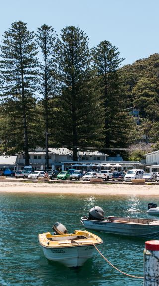 The Boathouse at Patonga Beach, Gosford area - Central Coast. Credit: The Boathouse Patonga