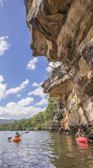 Kayaking, Shoalhaven River near Nowra