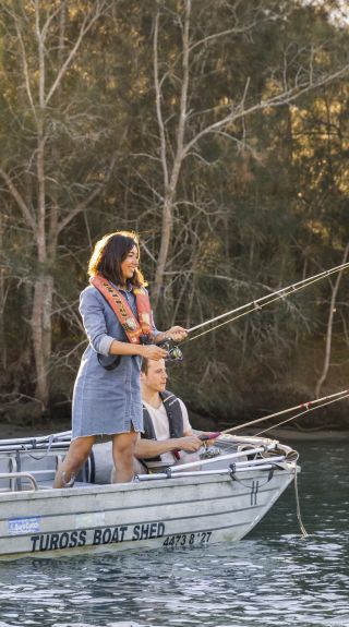 A day of fishing at Tuross Head in Batemans Bay, South Coast