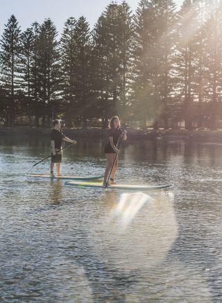 Stand Up Paddleboarding, Lake Illawarra