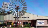 Historical buildings on display at Gilgandra Rural Museum, NSW