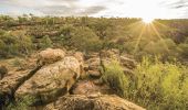 Sunset over the Gundabooka National Park, near Tilba