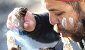 Smoking ceremony during a traditional welcome - Ngaran Ngaran Culture Awareness Tour in Narooma