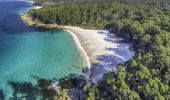 Pristine white sands of Greenfield Beach, Vincentia in the state's South Coast