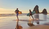 Surfing at Glasshouse Rocks in Narooma, Batemans Bay and Eurobodalla, South Coast