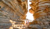 Couple enjoying a scenic morning walk around Wasps Head in Murramarang National Park, South coast