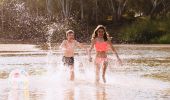 Children enjoying a day at Wagga Wagga Beach in The Riverina, Country NSW