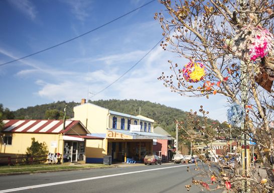 Cobargo street view - Merimbula and Sapphire Coast