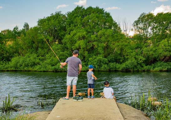 Fishing in Goulburn, Country NSW 